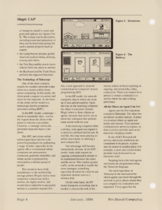 Page 4 — Technology Preview: General Magic’s Magic CAP & Telescript