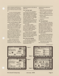 Page 5 — Technology Preview: General Magic’s Magic CAP & Telescript