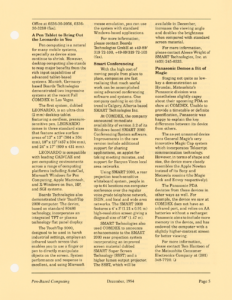 Page 5 — Short Cuts: Roaming Around the Mobile Computing Industry