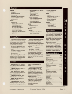 Page 15 — Mobile Resources