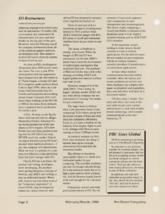 Page 2 — What Happened at EO?