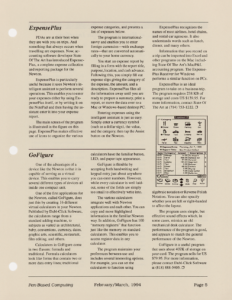 Page 5 — First Looks: A Review of Five Newton Packages