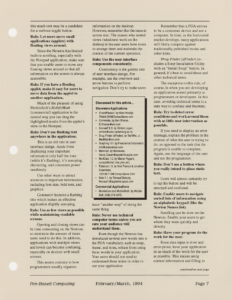 Page 7 — Mobile Insights: Defining the Human-Newton Interface