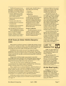 Page 7 — The Day of the Infrared Standard Approaches