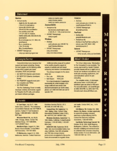 Page 15 — Mobile Resources