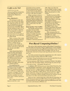 Page 2 — Graffiti Marks the Writing on the Wall