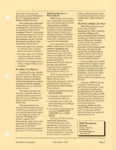 Page 7 — AT&T PersonaLink Delivers Some Magic