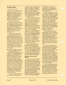Page 16 — A Conversation with Geowork’s Gordon Mayer