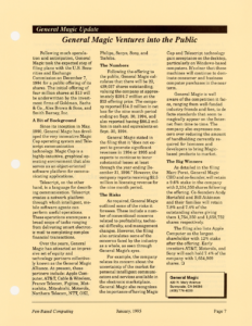 Page 7 — General Magic Ventures into the Public