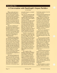 Page 12 — A Conversation with ParaGraph’s Stepan Pachikov