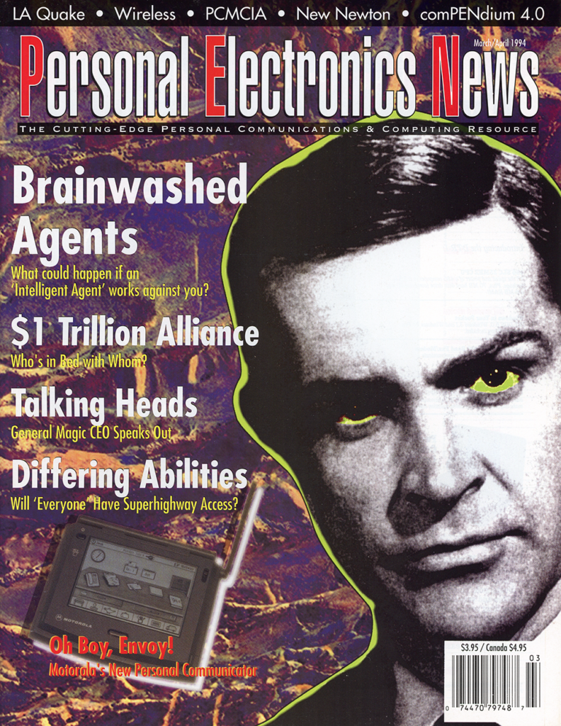 Personal Electronics News - Issue 16 - March/April 1994 (Cover)