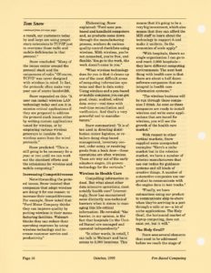 Page 16 — A Conversation with Aironet’s Tom Snow