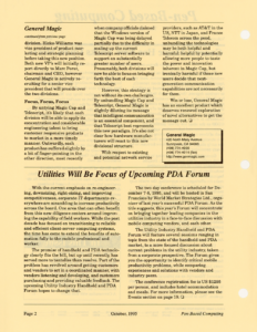 Page 2 — General Magic Has New Tricks Up its Sleeve