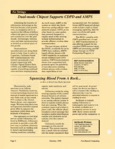 Page 6 — Dual-mode Chipset Supports CDPD and AMPS