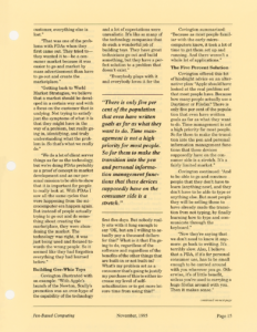 Page 15 — A Conversation with WMS’ Jon Covington