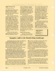 Page 2 — Apple Unveils Newton 2.0