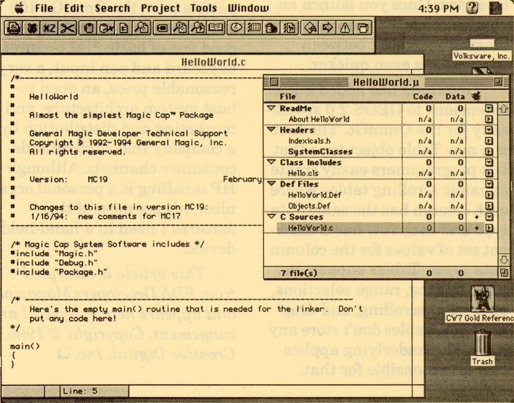 Metrowerks, Inc. - CodeWarrior Gold 7