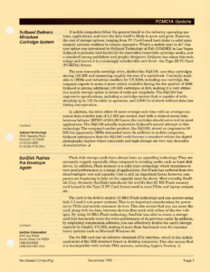 Page 7 — SyQuest Delivers Miniature Cartridge System