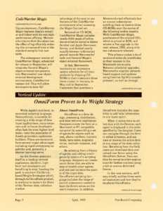 Page 2 — Metrowerks Brings Magic to the Masses