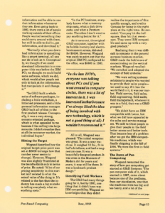 Page 13 — A Conversation with PEN PAL’s Sam Wiegand