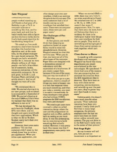 Page 14 — A Conversation with PEN PAL’s Sam Wiegand