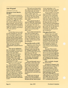 Page 16 — A Conversation with PEN PAL’s Sam Wiegand
