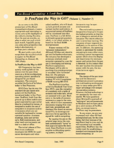 Page 9 — Is PenPoint the Way to GO? (Volume 1, Number 1)