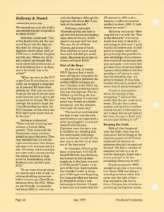 Page 14 — A Conversation with Vance Holloway and Bruce Trunck