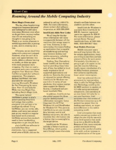 Page 4 — Roaming Around the Mobile Computing Industry