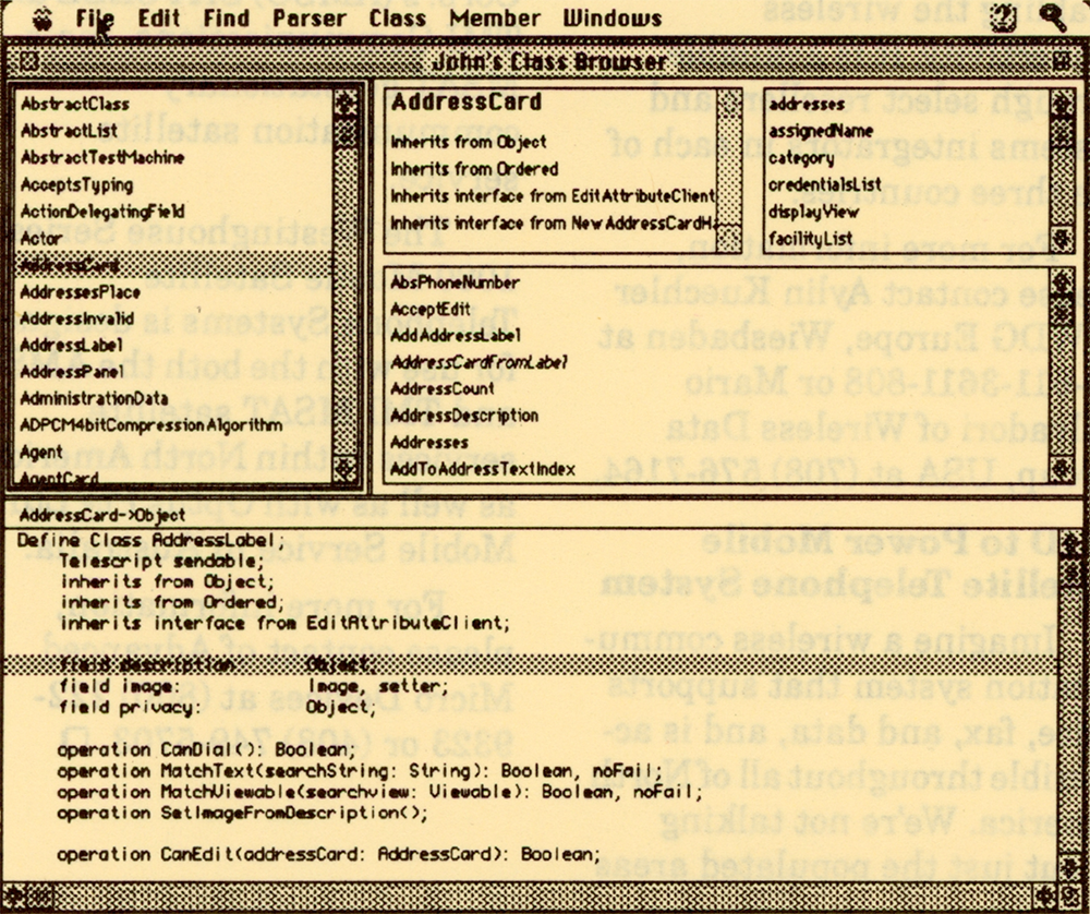 CodeWarrior Magic Interface