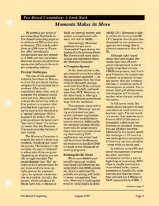 Page 9 — Momenta Makes its Move