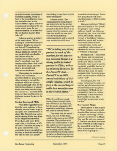 Page 15 — A Conversation with Metrowerks’ Greg Galanos
