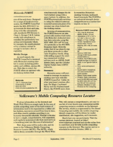 Page 2 — Motorola Demonstrates Wireless is its Forté