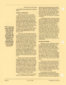 Page 12 — Speaking With Apple’s Sandy Benett