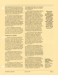 Page 13 — Speaking With Apple’s Sandy Benett