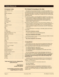 Page 14 — Mobile Resources