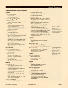 Page 15 — Mobile Resources