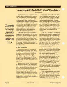 Page 12 — Speaking With RadioMail’s Geoff Goodfellow