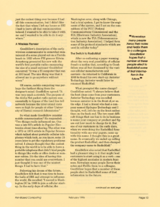 Page 13 — Speaking With RadioMail’s Geoff Goodfellow