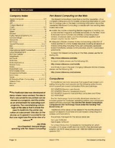 Page 18 — Mobile Resources