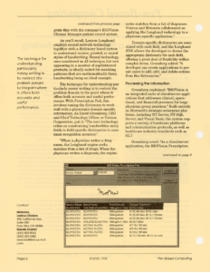 Page 2 — Understanding a Physician’s Handwriting