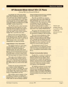 Page 3 — HP Reveals More About Win CE Plans