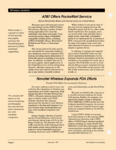 Page 6 — AT&T Offers PocketNet Service