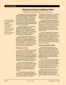 Page 8 — Geoworks Scores Additional Wins