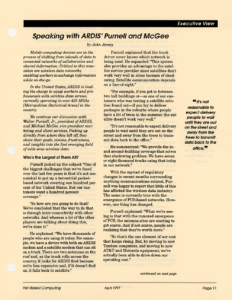 Page 11 — Speaking with ARDIS’ Purnell and McGee