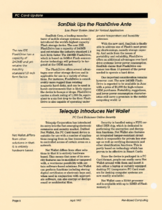 Page 6 — SanDisk Ups the FlashDrive Ante